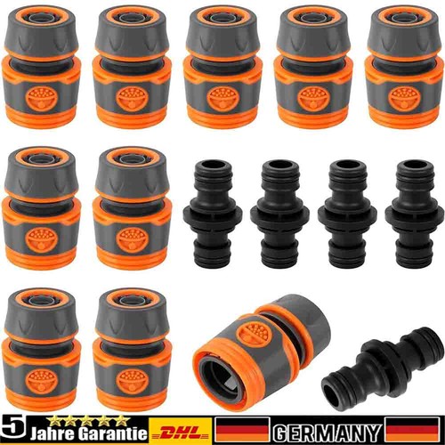 Schlauchverbinder set 2 - schlauchverbinder, 1/2